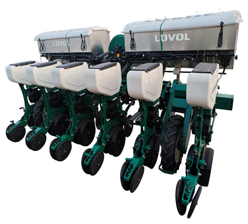 6行氣吸式非免耕播種機(jī)_播種機(jī)械